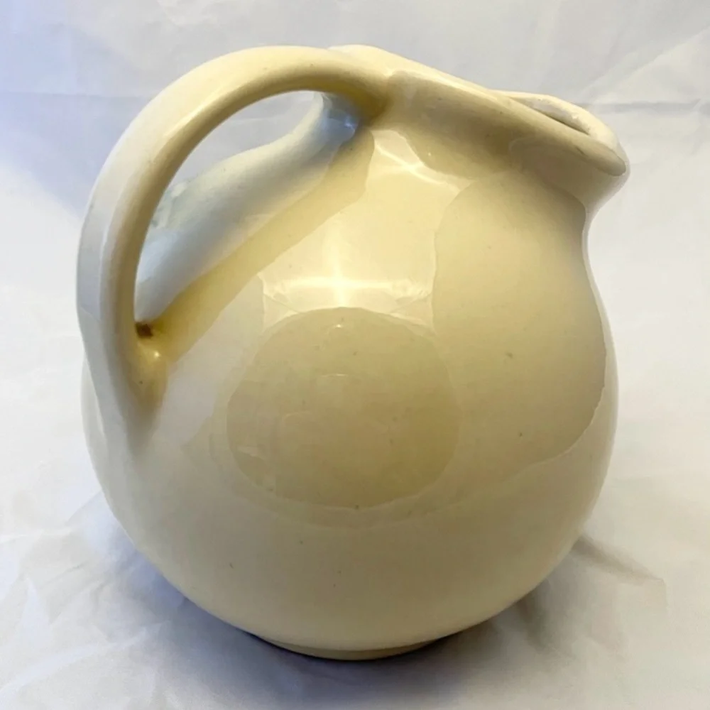 Shawnee Ball Pitcher, Fruit Pattern, No. 80, 1950s Vintage Pottery EUC
